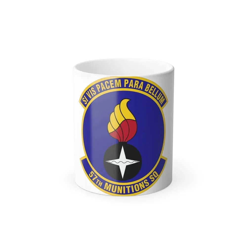 57 Munitions Sq ACC (U.S. Air Force) Color Changing Coffee Mug 11oz - Go Mug Yourself
