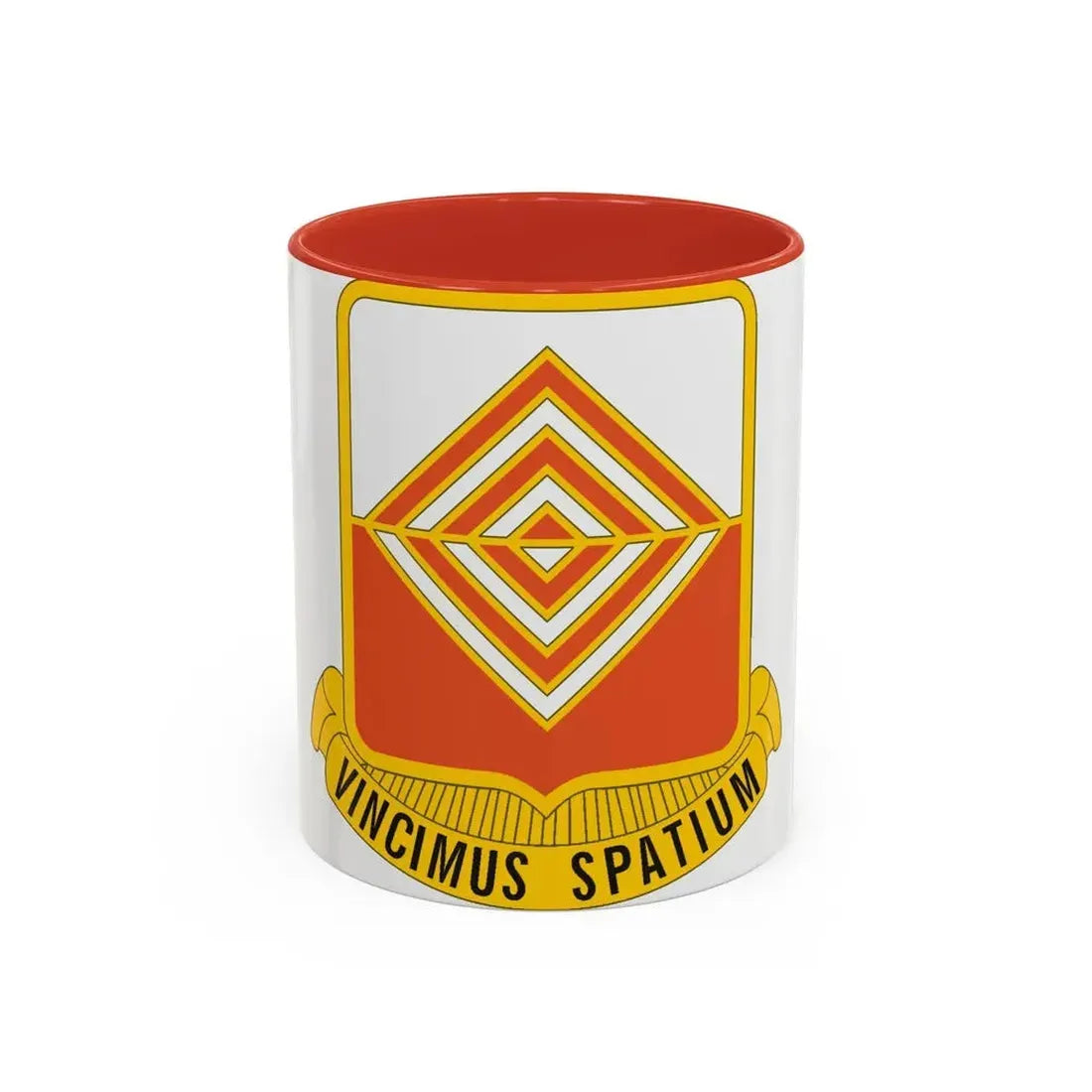 57 Signal Battalion (U.S. Army) Accent Coffee Mug 11oz Red - Go Mug Yourself