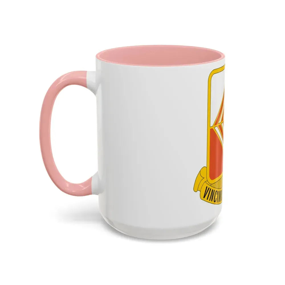 57 Signal Battalion (U.S. Army) Accent Coffee Mug - Go Mug Yourself