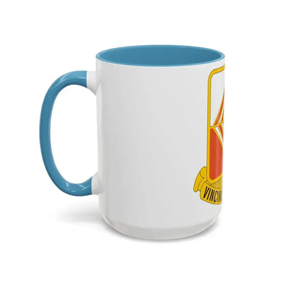 57 Signal Battalion (U.S. Army) Accent Coffee Mug - Go Mug Yourself