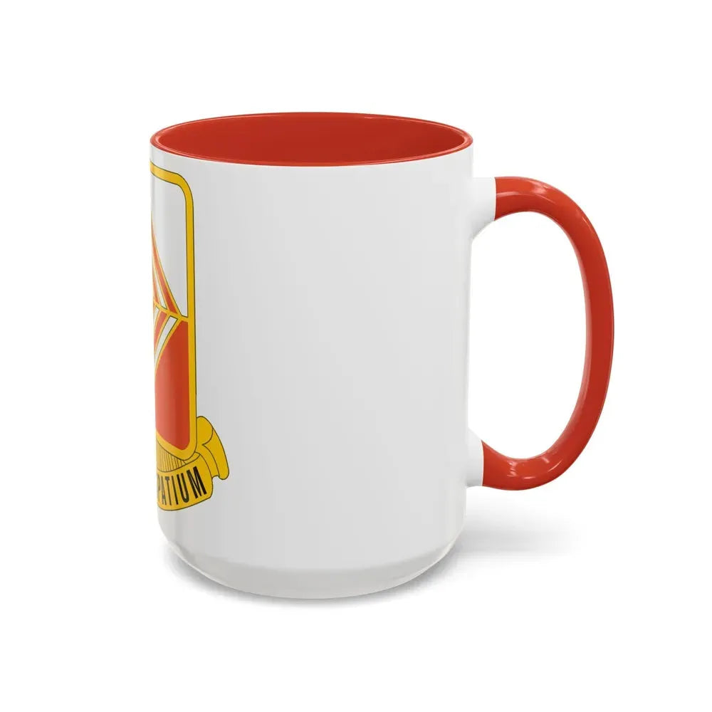 57 Signal Battalion (U.S. Army) Accent Coffee Mug - Go Mug Yourself