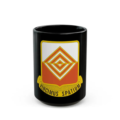 57 Signal Battalion (U.S. Army) Black Coffee Mug 15oz - Go Mug Yourself