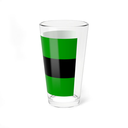 Flag of Tanganyika African National Union (Tanzania) Pint Glass 16oz