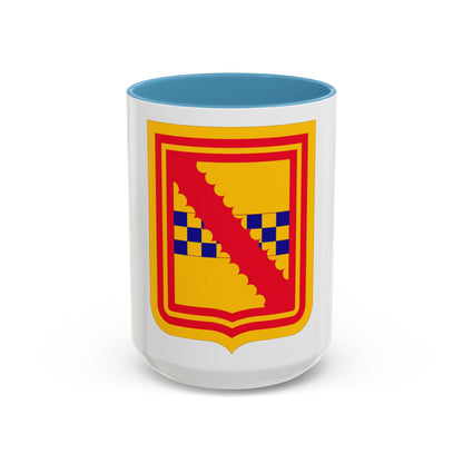 441st Antiaircraft Artillery Missile Battalion v2 (U.S. Army) Accent Coffee Mug