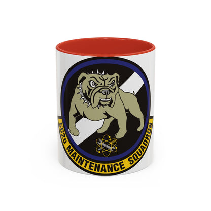 552 Maintenance Squadron ACC (U.S. Air Force) Accent Coffee Mug