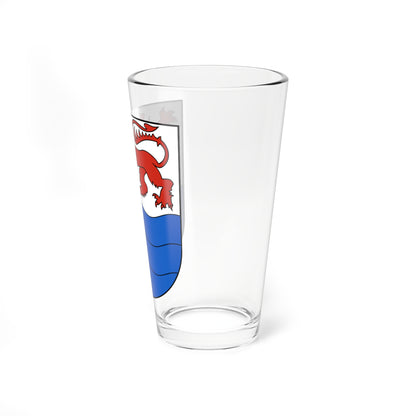 Mammern-blazon (Switzerland) (Coat of Arms) Pint Glass 16oz