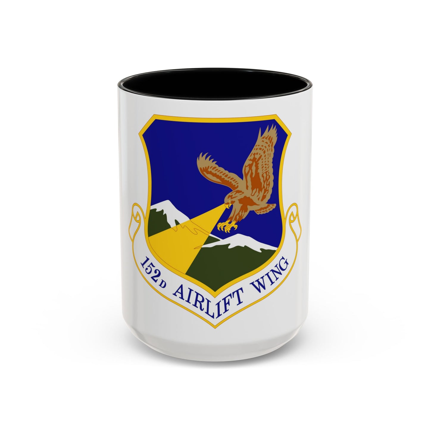 152d Airlift Wing (U.S. Air Force) Accent Coffee Mug