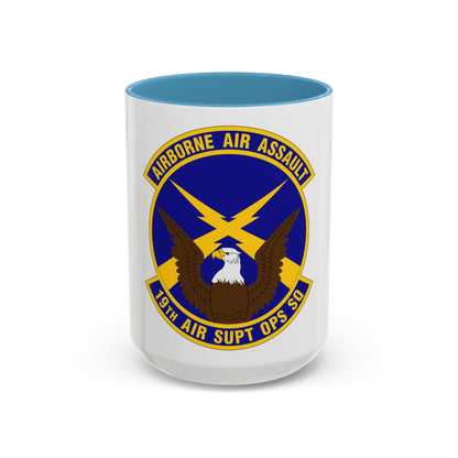 19 Air Support Operations Squadron ACC (U.S. Air Force) Accent Coffee Mug