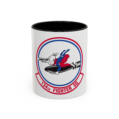 134 Fighter Squadron (U.S. Air Force) Accent Coffee Mug