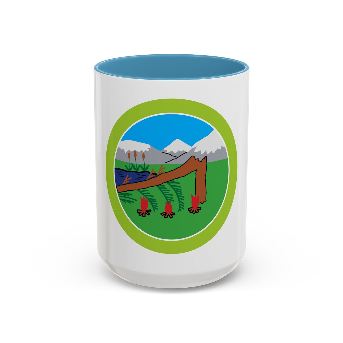 Wilderness Survival (Boy Scout Merit Badge) Accent Coffee Mug