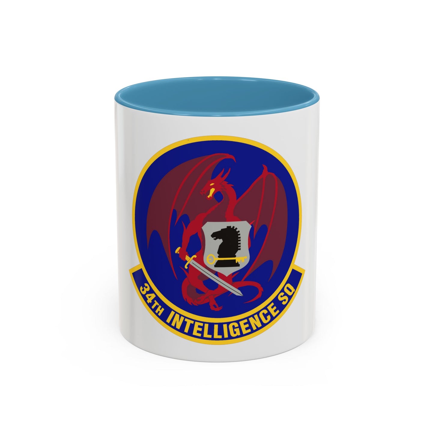 34th Intelligence Squadron (U.S. Air Force) Accent Coffee Mug