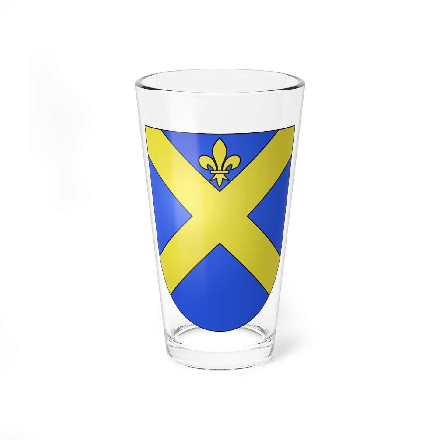 Vendlincourt-coat of arms (Switzerland) (Coat of Arms) Pint Glass 16oz