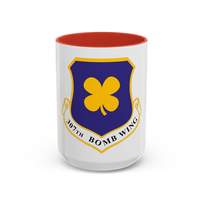 307th Bomb Wing (U.S. Air Force) Accent Coffee Mug
