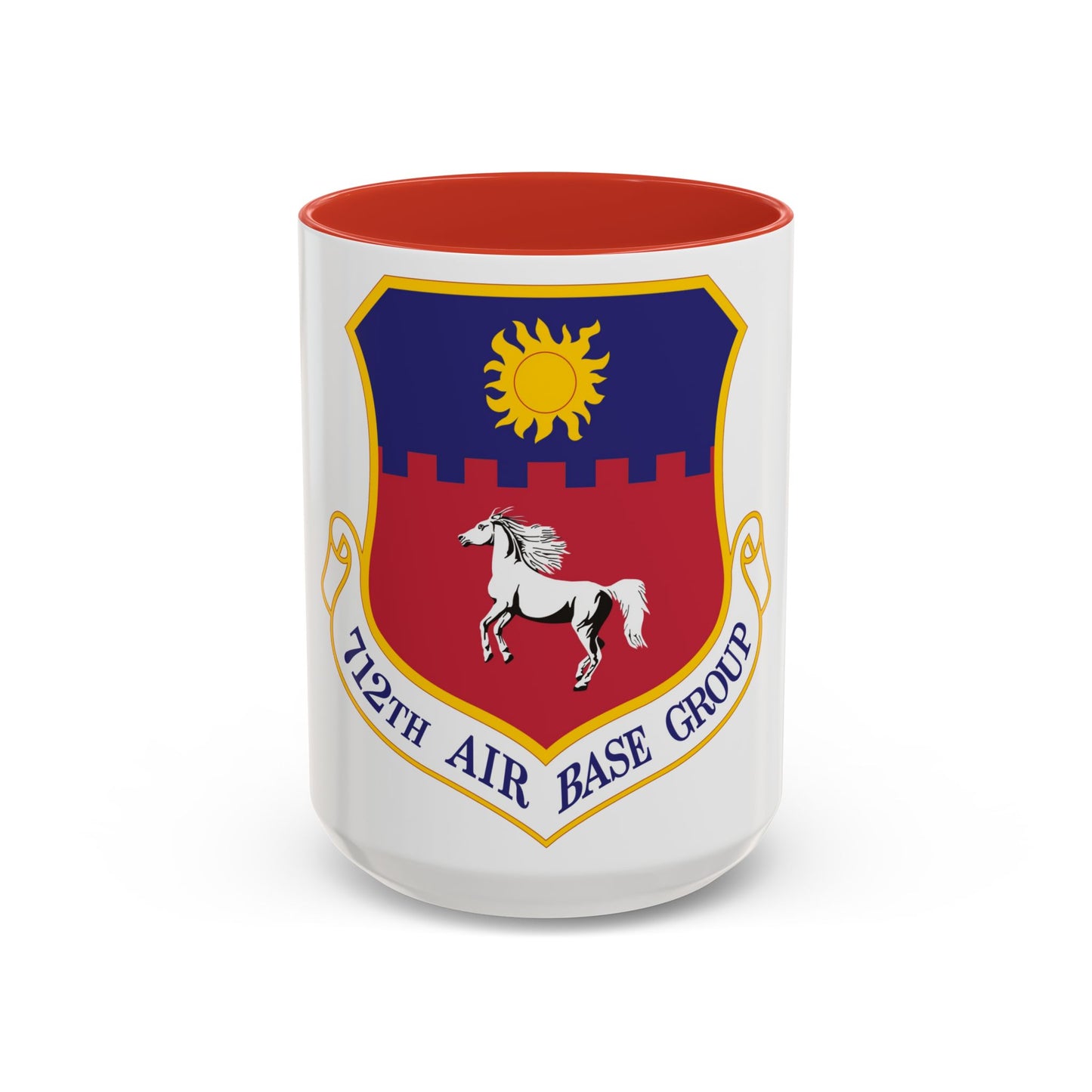 712th Air Base Group (U.S. Air Force) Accent Coffee Mug