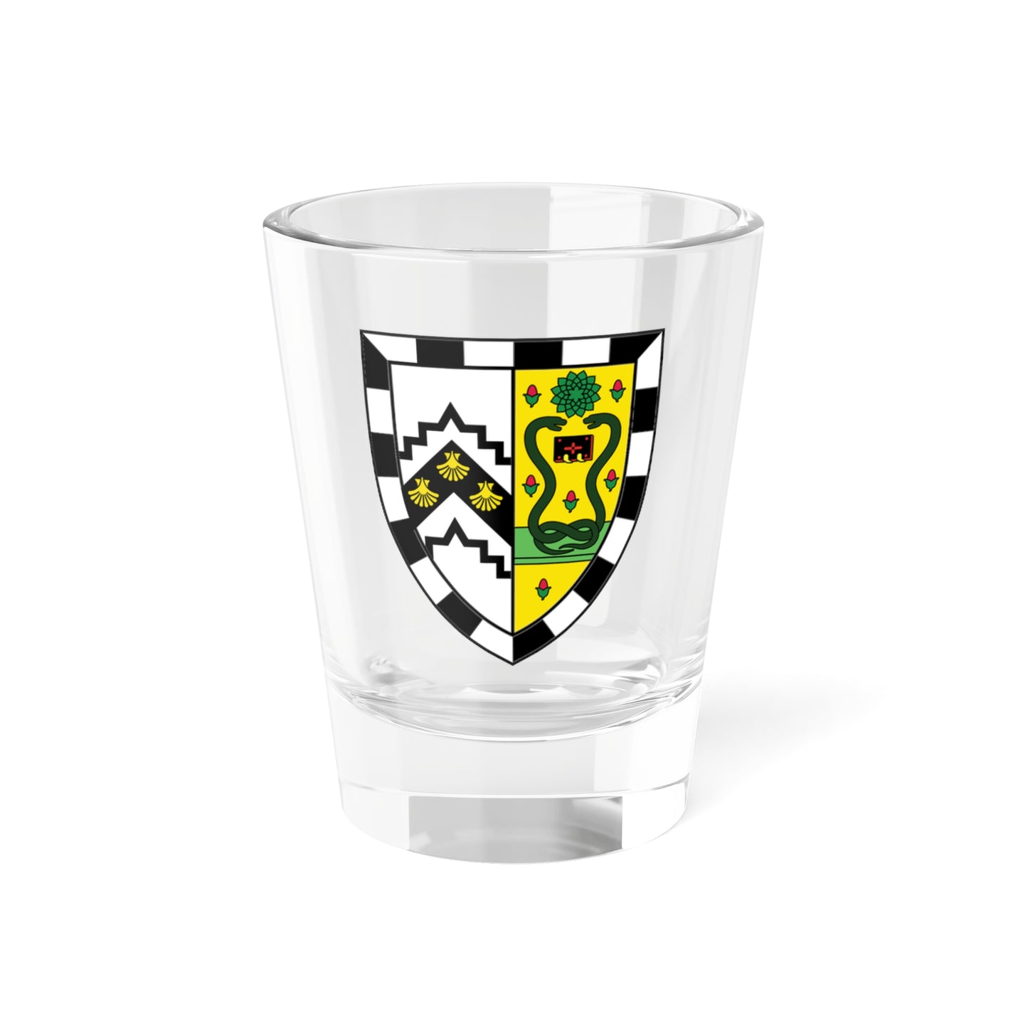 Gonville  Caius College Crest (England) (Coat of Arms) Shot Glass 1.5oz