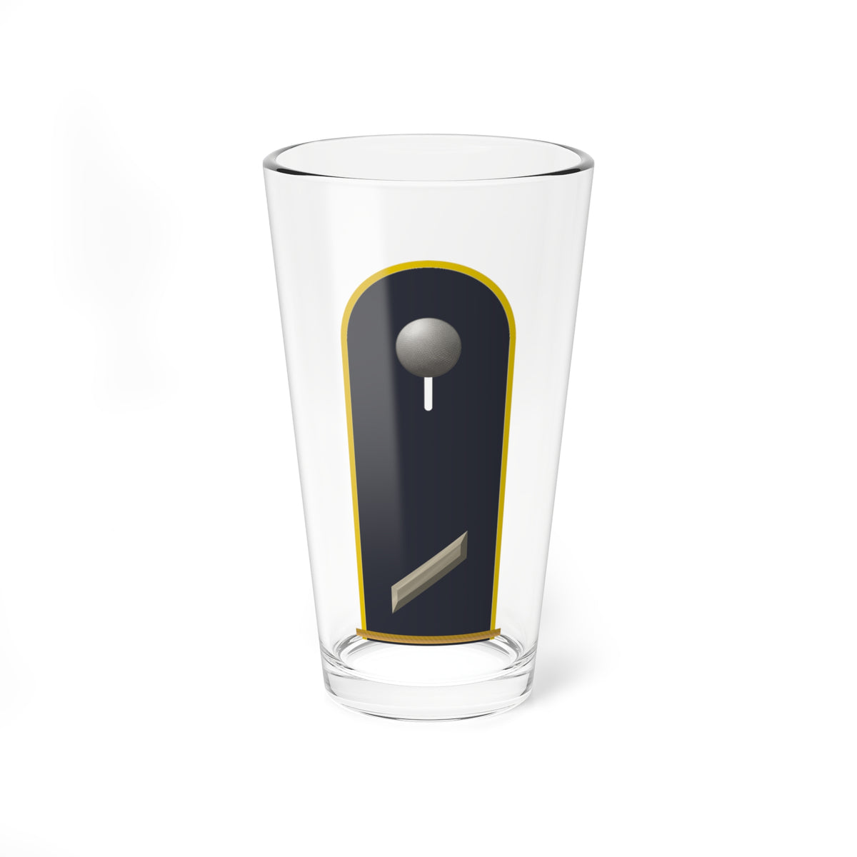 LD B 12 Gefreiter FA L (Military Rank) Pint Glass 16oz