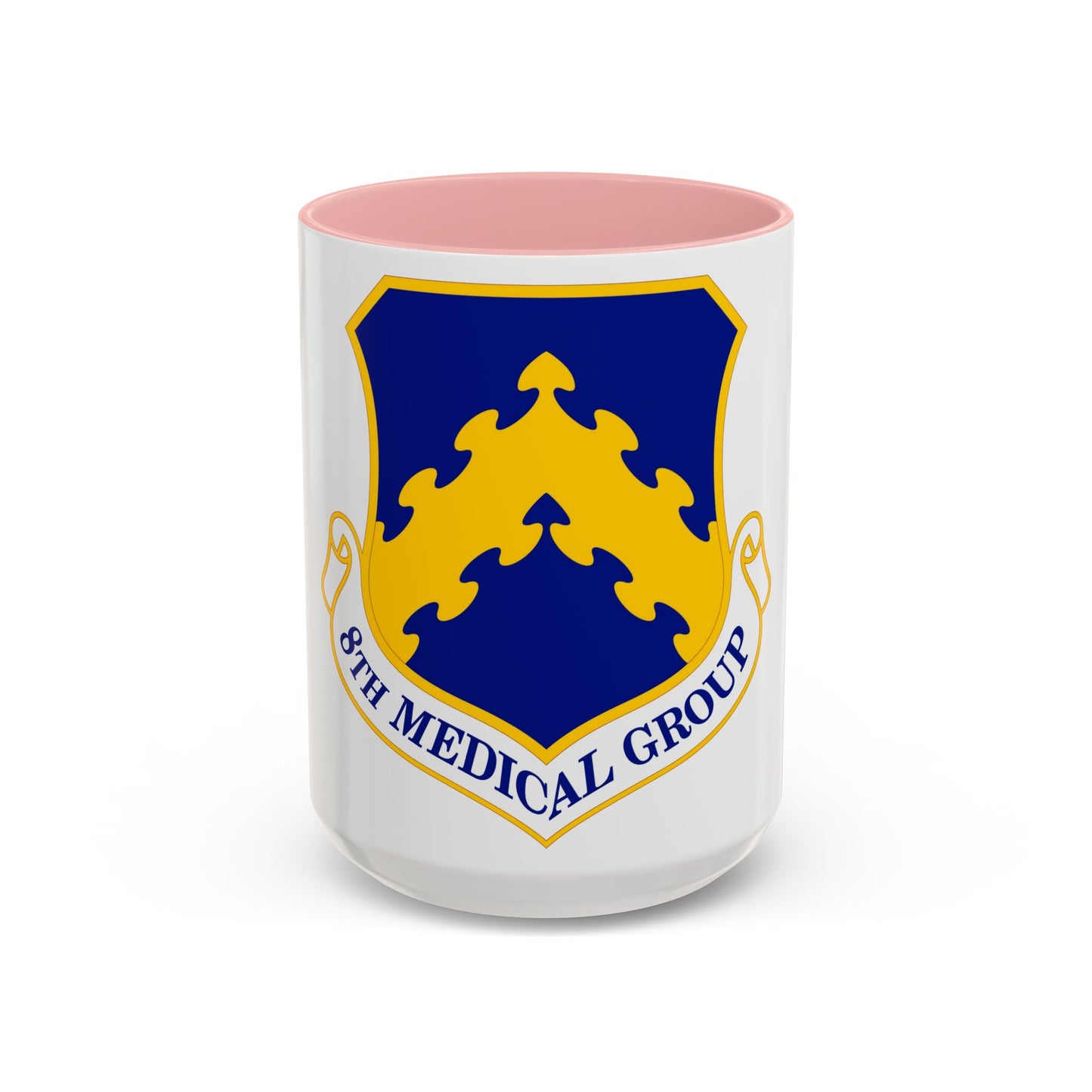 8 Medical Group PACAF (U.S. Air Force) Accent Coffee Mug