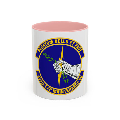 455th Expeditionary Maintenance Squadron (U.S. Air Force) Accent Coffee Mug