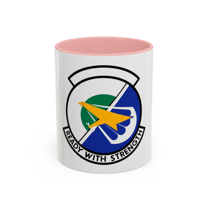 314 Aircraft Maintenance Squadron AETC (U.S. Air Force) Accent Coffee Mug