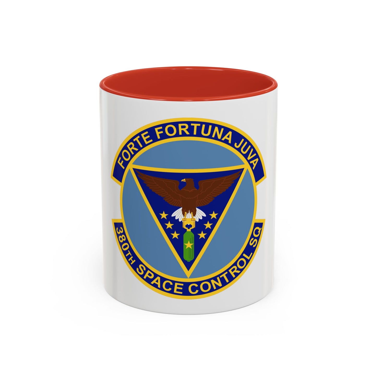 380th Space Control Squadron (U.S. Air Force) Accent Coffee Mug