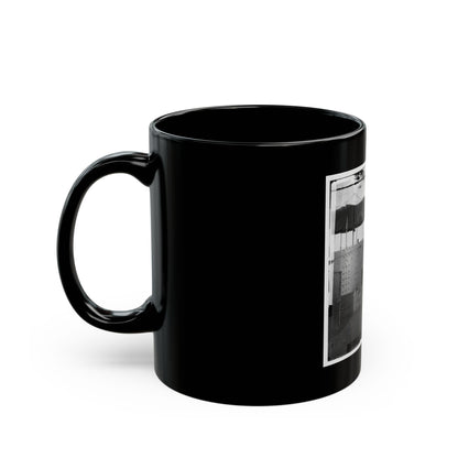 James River, Va. Deck And Turret Of U.S.S. Monitor Seen From The Bow (I.E. Stern) (U.S. Civil War) Black Coffee Mug