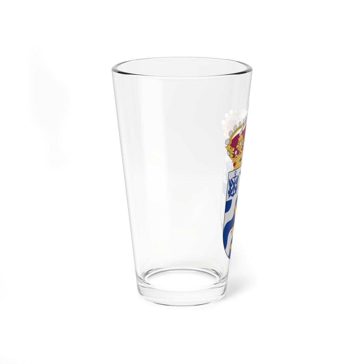 Göta helikopterbataljon vapen (Sweden) (Coat of Arms) Pint Glass 16oz