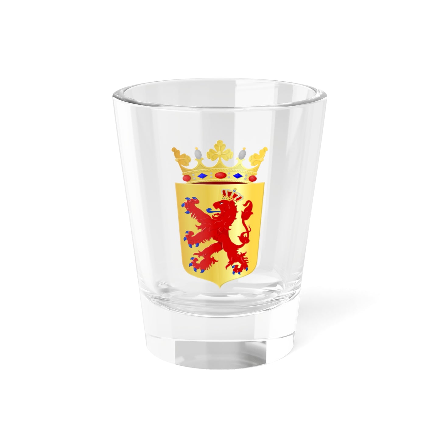 Hollands Kroon wapen (Netherlands) (Coat of Arms) Shot Glass 1.5oz