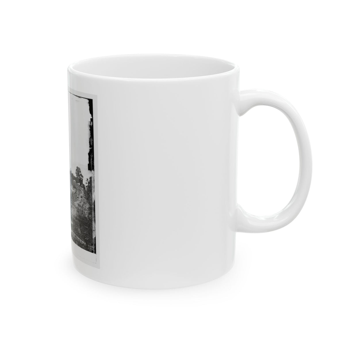 Gettysburg, Pa. Headquarters Of Gen. George G. Meade On Cemetery Ridge (U.S. Civil War) White Coffee Mug