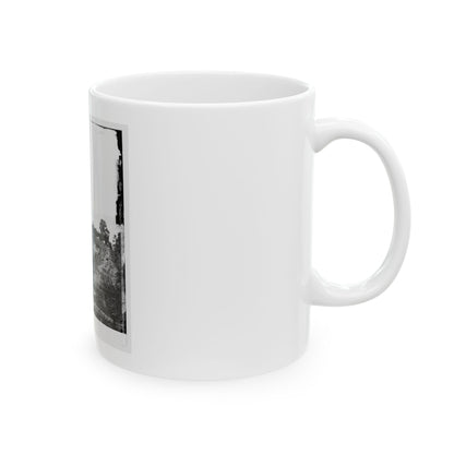 Gettysburg, Pa. Headquarters Of Gen. George G. Meade On Cemetery Ridge (U.S. Civil War) White Coffee Mug