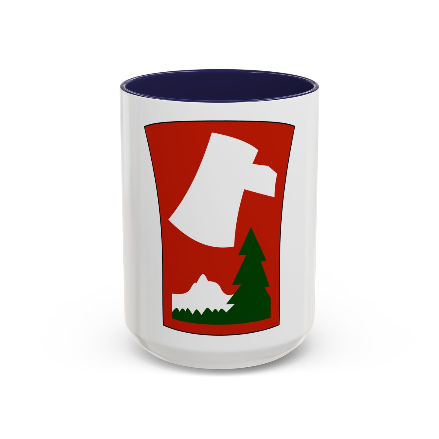70th Infantry Division patch (U.S. Army) Accent Coffee Mug