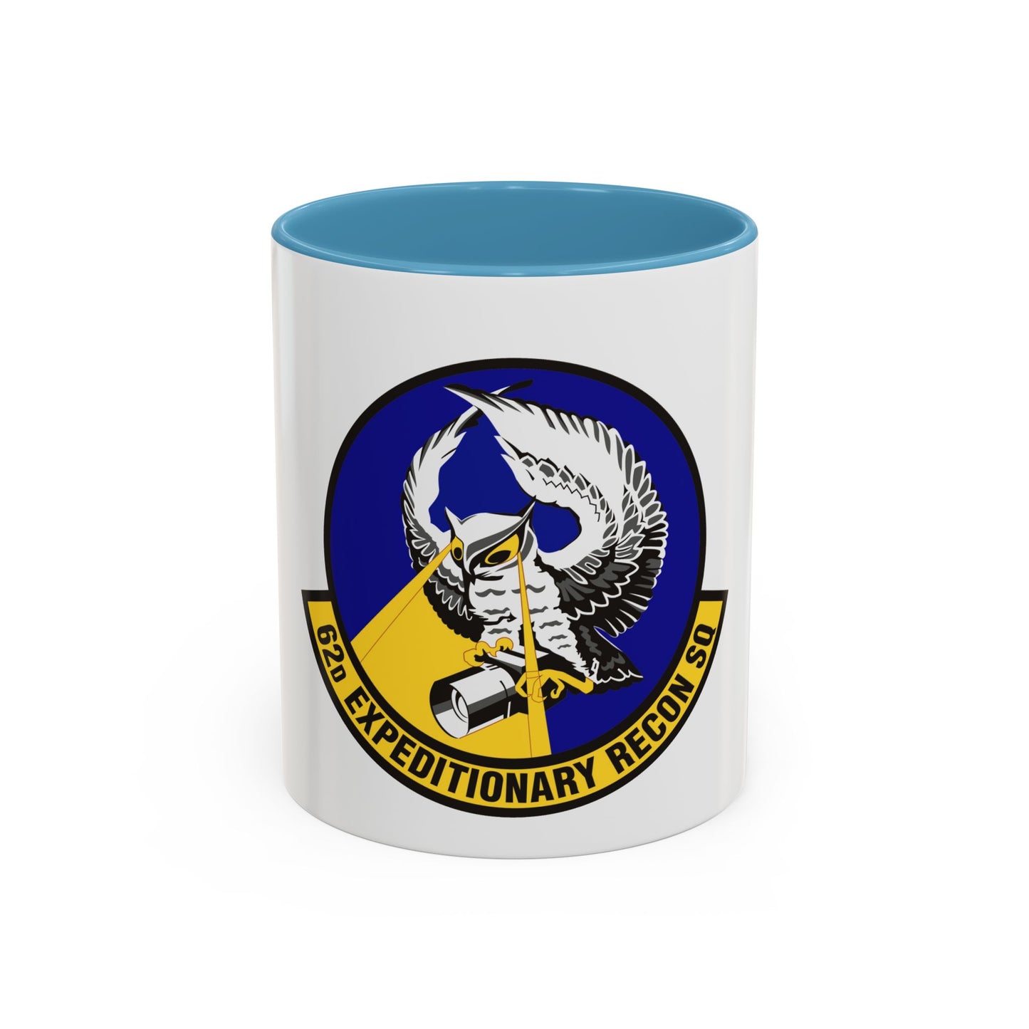 62d Expeditionary Reconnaissance Squadron (U.S. Air Force) Accent Coffee Mug