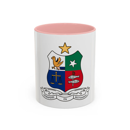Coat of arms of Stellaland - Accent Coffee Mug