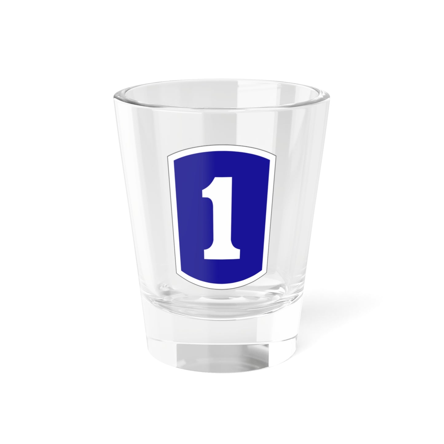 1 Infantry Brigade (U.S. Army) Shot Glass 1.5oz