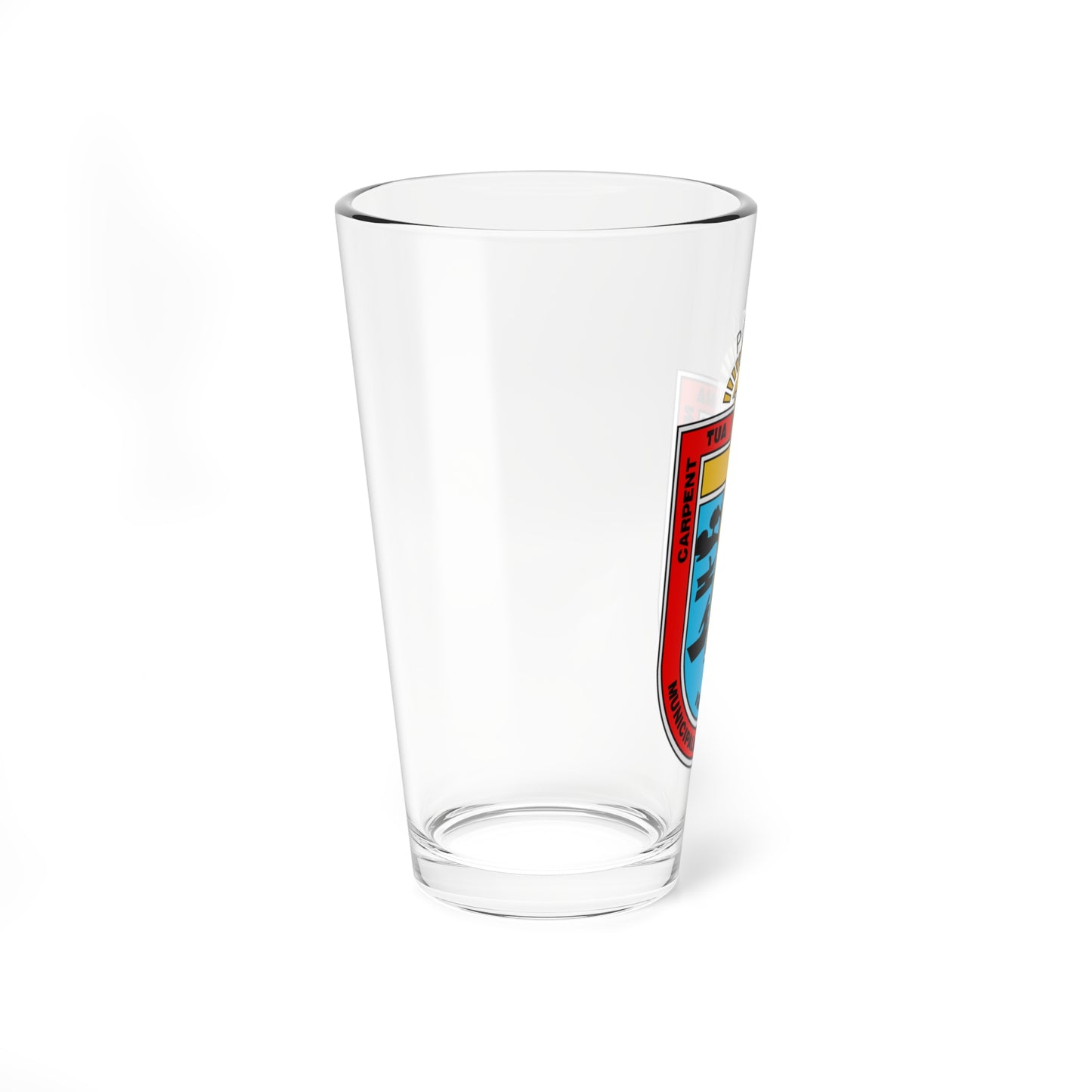 Escudo de Iquitos (Peru) (Coat of Arms) Pint Glass 16oz