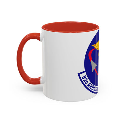 82d Aerospace Medicine Squadron (U.S. Air Force) Accent Coffee Mug