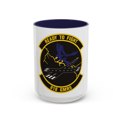 818th Global Mobility Readiness Squadron (U.S. Air Force) Accent Coffee Mug