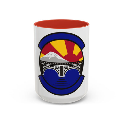 374 Maintenance Operations Squadron PACAF (U.S. Air Force) Accent Coffee Mug