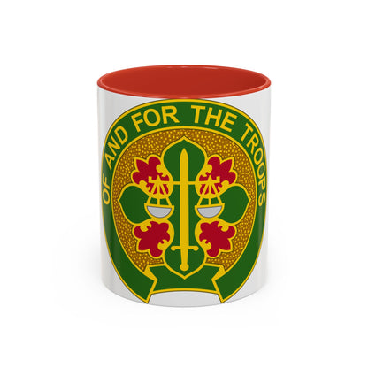 210 Military Police Battalion (U.S. Army) Accent Coffee Mug