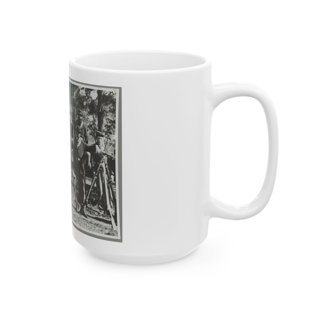 Appomattox Courthouse, Va. April 1865 (U.S. Civil War) White Coffee Mug