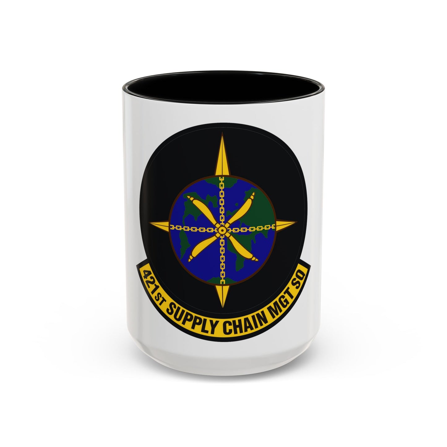 421st Supply Chain Management Squadron (U.S. Air Force) Accent Coffee Mug