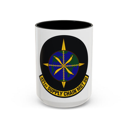 421st Supply Chain Management Squadron (U.S. Air Force) Accent Coffee Mug