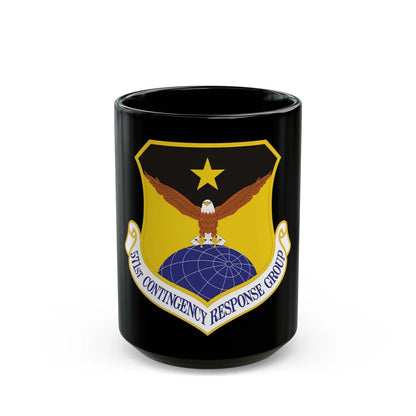 571st Contingency Response Group (U.S. Air Force) Black Coffee Mug-15oz-Go Mug Yourself