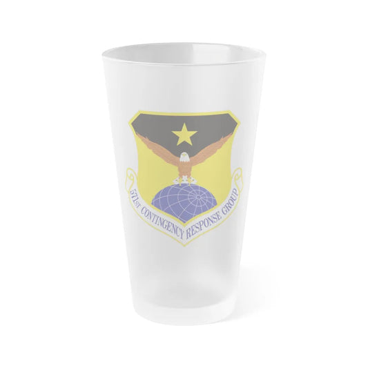 571st Contingency Response Group (U.S. Air Force) Frosted Pint Glass 16oz-16oz-Frosted-Go Mug Yourself