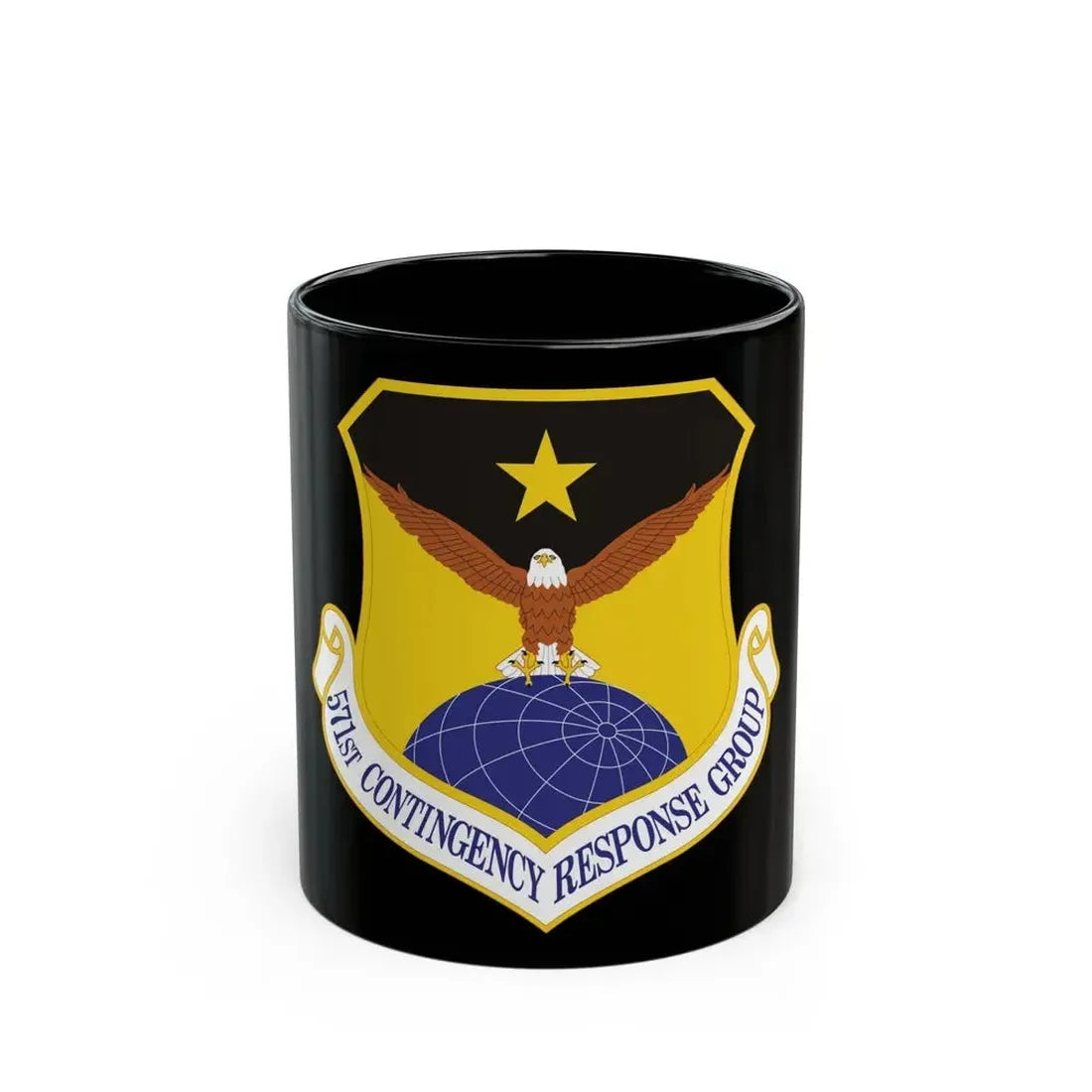 571st Contingency Response Group (U.S. Air Force) Black Coffee Mug 11oz - Go Mug Yourself