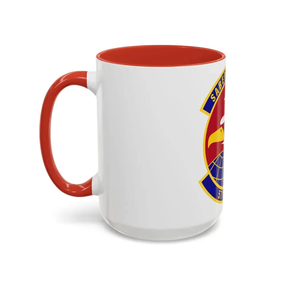 571st Mobility Support Advisory Squadron (U.S. Air Force) Accent Coffee Mug - Go Mug Yourself