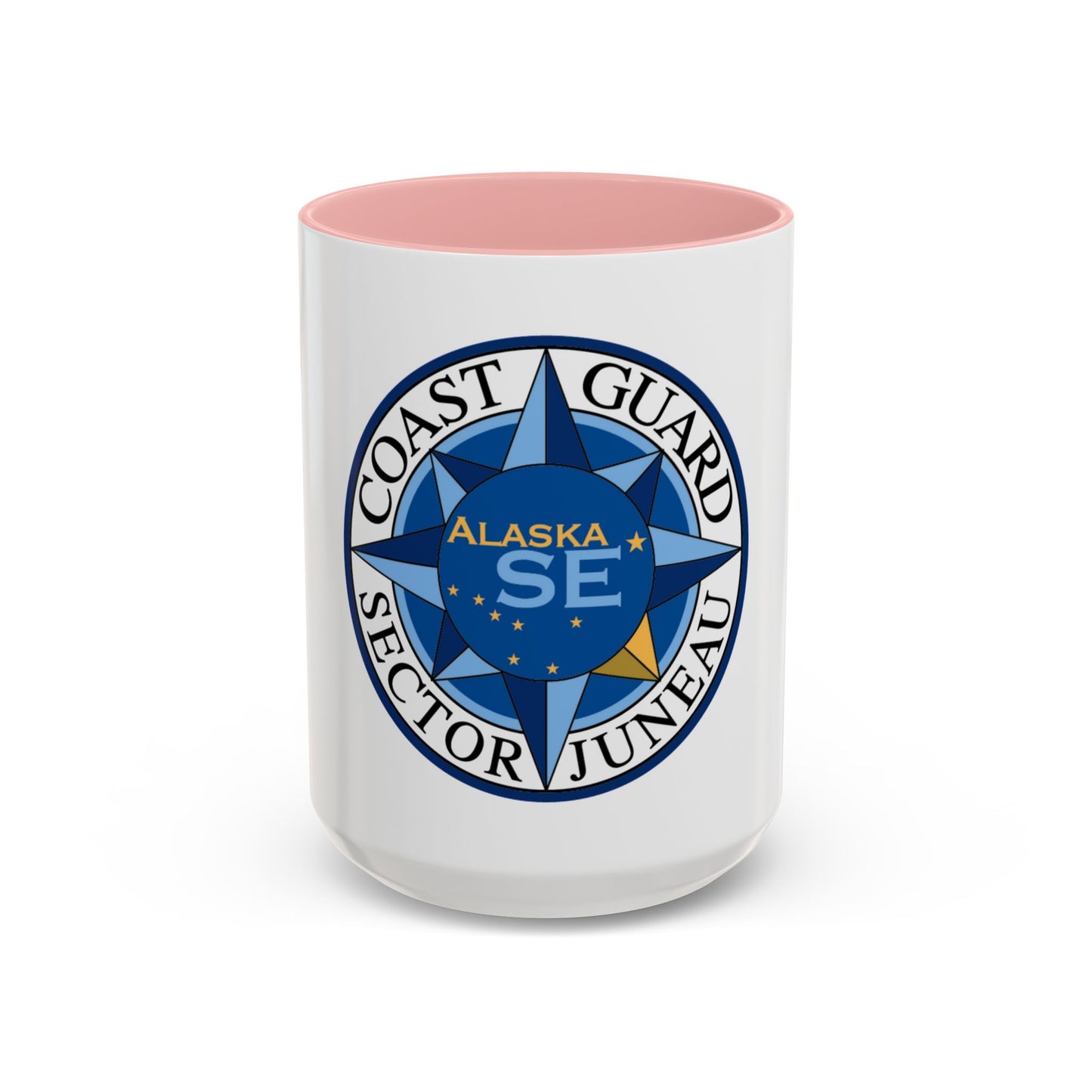 USCG Sector Juneau (U.S. Coast Guard) Accent Coffee Mug
