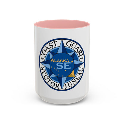 USCG Sector Juneau (U.S. Coast Guard) Accent Coffee Mug