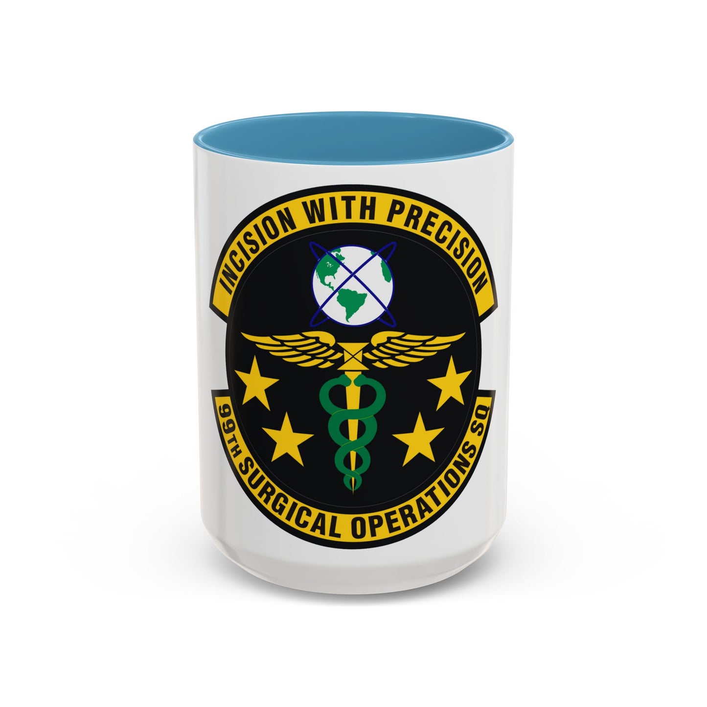 99th Surgical Operations Squadron (U.S. Air Force) Accent Coffee Mug