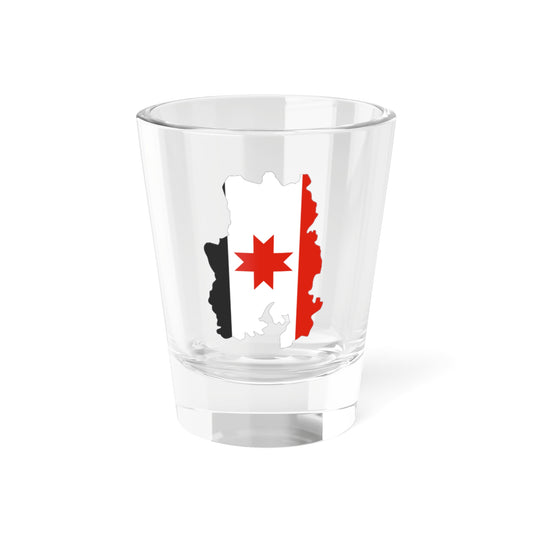 Udmurt-geo-stub (Russia) Shot Glass 1.5oz