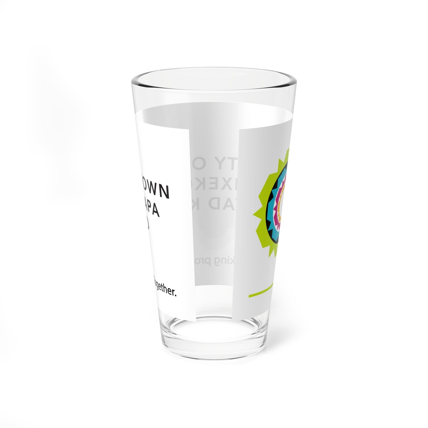 Flag of Cape Town South Africa (South Africa) Pint Glass 16oz
